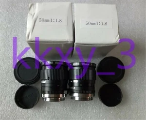 1 PCS NEW IN BOX U-TRON Myutron MV5018 TV 50mm 1:1.8 2/3 industrial lens - Picture 1 of 4