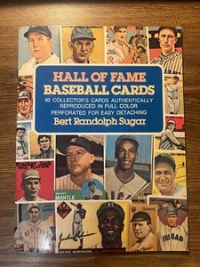 1978 Hall of Fame Nachdruck Baseballkarten Bert Randolph Sugar Dover Publikation C - Bild 1 von 5