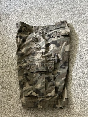 Urban Pipeline Cargo Super Flex Camuflaje Hombre Talla 30 Golpes en la Rodilla Verde Foto 1 de 4