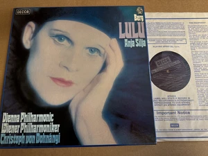 D48D3 Alban Berg Lulu Anja Silja Christoph von Dohnanyi VPO 3 LP Box - Picture 1 of 3