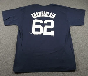 Camiseta de béisbol de los New York Yankees #62 Joba Chamberlain para hombre talla 2XL azul marino - Imagen 1 de 10