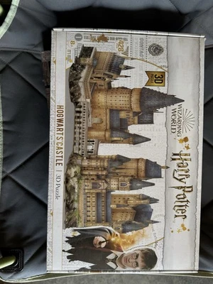 Rompecabezas 3D paisaje urbano 4D Harry Potter: Castillo de Hogwarts - 428 piezas Foto 1 de 3