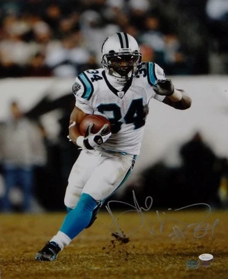 Foto autografiada por DeAngelo Williams de Carolina Panthers 16x20 para correr - JSA W auténtica Foto 1 de 4