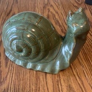 Caracol de jardín verde de colección para decoración de jardín patio - Imagen 1 de 8