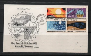 U.S. 1982 World's Fair Artmaster First Day cover FDC Scott#s 2009a (2006-2009) - Picture 1 of 1