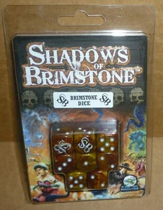 Paquete de 8 DADOS DE AZUFRE Shadows of Brimstone - Imagen 1 de 1