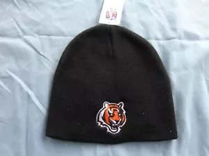 DE COLECCIÓN NFL CINCINNATI BENGALS GORRA CALAVERA, GORRO, SOMBRERO, NUEVO CON ETIQUETAS - Imagen 1 de 4