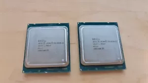 MATCHED PAIR Intel Xeon E5-2650L V2 SR19Y 1.7GHz-2.1GHz 25MB 10C 7.2GT/s 70W - Picture 1 of 2