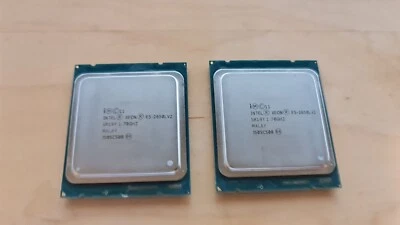 MATCHED PAIR Intel Xeon E5-2650L V2 SR19Y 1.7GHz-2.1GHz 25MB 10C 7.2GT/s 70W - Image 1 of 2