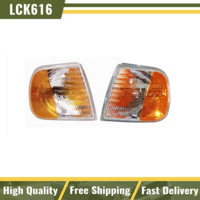 Conjunto de luces de estacionamiento de señal de giro para Ford F-150 1997 par delantero 2 piezas Tyc_L6 Foto 1 de 4