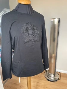Ralph Lauren Langarmshirt mit Pailetten in Grösse M - Bild 1 von 4