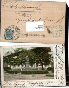 75057,Wegstädtl Steti Roudnice Denkmal Böhmen 1902 - Picture 1 of 1