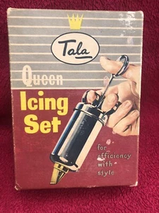 VINTAGE TALA QUEEN ICING SET No 1709 /1940s/50s/60s - Picture 1 of 4