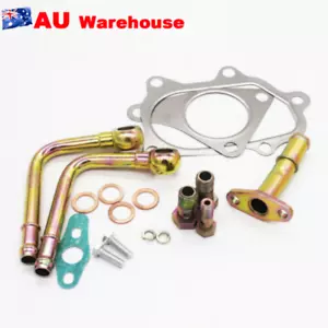 Turbocharger 2000-882-210 Turbo Install Kit For SUBARU Mitsubishi TD04L TF035HM - Picture 1 of 5