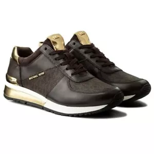 Zapatillas Michael Kors Cuero Marrón EUR 35,5 US 5 UK 3 - Imagen 1 de 10