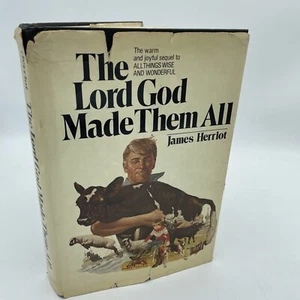 The Lord God Made Them All James Herriot First ed first printing - Imagen 1 de 12