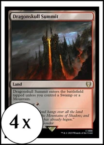MTG - 4 x Dragonskull Summit - Playset 4x x4 - Lord of the Rings - LOTR - Picture 1 of 2