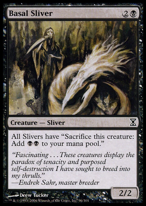 4x Basal Sliver ~ Moderately Played Time Spiral MTG Magic x4 4 UltimateMTG Plays - Image 1 of 1