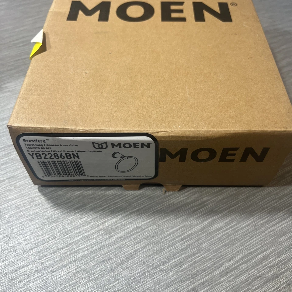 Anillo de toalla MOEN Brantford en níquel cepillado YB2286BN Foto 1 de 1