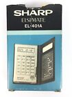 Calculatrice Sharp Elsimate  EL-401A Vintage Calculator / Clock Stop Watch