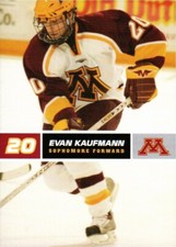 Evan Kaufmann 2005-06 Minnesota Golden Gophers