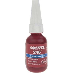 Loctite 196508 246 Threadlocker: Blue Liquid, 10 mL Bottle Medium Strength - Picture 1 of 1