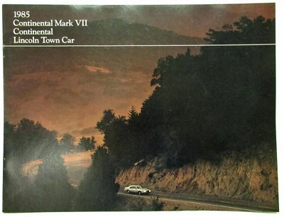 Lincoln Continental Mark VII 1985 carpeta de ventas de auto urbano Foto 1 de 4