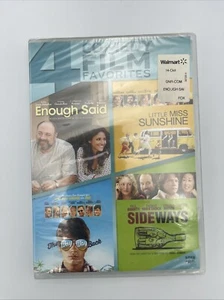 4 Comedy Films - Enough Said, Sideways, The Way Way Back, Little Miss Sunshine - Foto 1 di 2