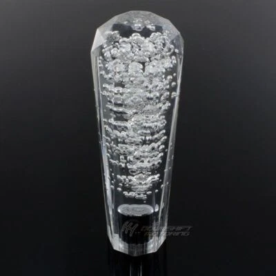 JDM VIP Diamond Crystal Manual  Bubble Shift Knob 150mm CLEAR For Infiniti - Image 1 of 4