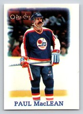 1988-89 O-Pee-Chee NHL Stars Mini -  #23 Paul MacLean - Winnipeg Jets