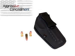 Aggressive Concealment inside carry IWB Kydex Holster fits Beretta 92FS no-rail - Picture 1 of 2