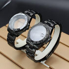 40mm Watch Cases Strap Prominent Ceramic Bezel For Seko Nh35 36 Movement GMT Mod