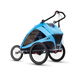 taXXi Kinderfahrradanhänger Elite two - Blue B-Ware - Bild 1 von 4