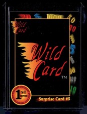 1991-92 WILD CARD 1000 STRIPE 26a Surprise Card #5 RDM, VAR