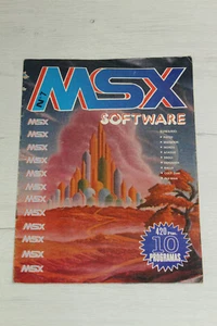 VINTAGE REVISTA "MSX SOFTWARE" Nº7 COMPLETA SPAIN 80s - Imagen 1 de 2