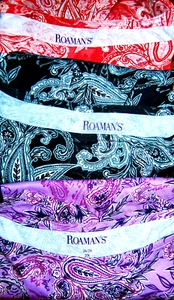 NEU 2X 26/28 ROAMANS PRINT TUNIKA TOP BLUSE, FARBE WÄHLBAR #541 - Bild 1 von 5