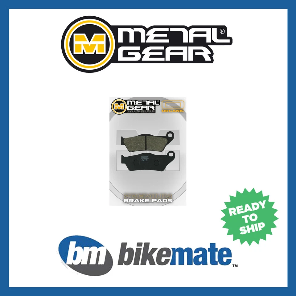 MetalGear Brake Pads Front L for HUSABERG 501 C 1993 — 第 1/1 张图片