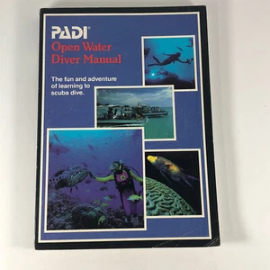 Scuba Dive Certification Textbook 1988 Padi Open Water Diver Manual PP1 Book - Picture 1 of 7