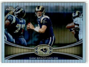 Sam Bradford St. Louis Rams 2012 Topps Chrome Refractors #95 - Picture 1 of 2