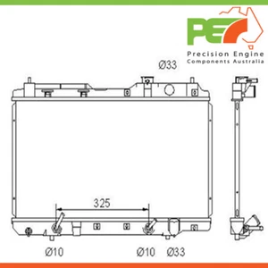 Brand New * PROTEX * Radiator For Honda CRV 2.0ltr Part# RADHN017 .. - Imagen 1 de 4