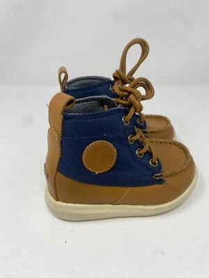 Polo Ralph Lauren Rangers 运动靴 小男孩 婴儿 尺码 6 围攻 系带 — 第 1/4 张图片