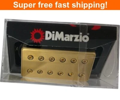 Nuevo DiMarzio STEVE VAI SIGNATURE MODEL UTOPIATM BRIDGE Espaciado F Satinado Dorado Cubierta Foto 1 de 4