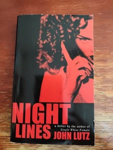 Nightlines by John Lutz 2004 Paperback Alo Nudger Series #2 - Picture 1 of 10