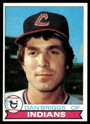 1979 Topps Dan Briggs Cleveland Indians #77 - Image 1 of 2