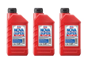 3x Original Liqui Moly 1L Nova Super 15W-40 Aceite de Motor Motoroil Aceite Oil - Imagen 1 de 2