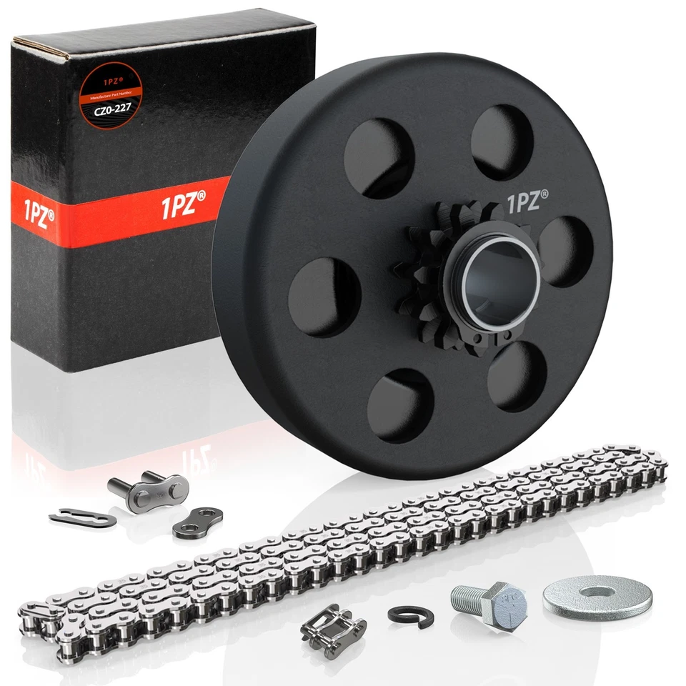 3/4" Shaft Bore 35 Chain 12 Tooth 3/16 Keyway Clutch Go Kart Mini Bike 2 - 6.5hp