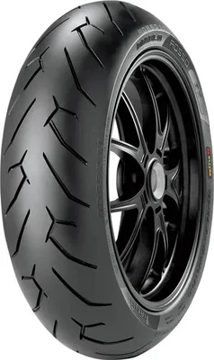 Pneu traseiro Pirelli Diablo Rosso II 170/60ZR17 72W radial TL Yamaha FZR1000 89-95 - Imagem 1 de 4