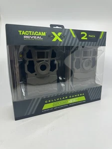 Tactacam 2Pk Reveal Gen X 2.0 LTE Cellular Trail Camera Hunting Woods New - Picture 1 of 4