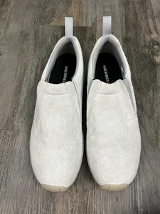 Scarpe sneakers Merrell Jungle Moc uomo 8 blu chiaro bagnato slip-on pelle scamosciata - Foto 1 di 8