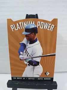 1995 SP #PP12 Ken Griffey Jr. Platinum Power Insert Seattle Mariners -Ships Fast - Picture 1 of 6